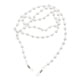thumbnail image 4 of Cadena para gafas de lectura, collar, soporte para gafas, cadena para gafas con cuentas multiusos Blanco, 4 of 9