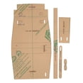 thumbnail image 1 of Acrylic Template, Acrylic Board Shoulder Bag Pattern 5Pcs  For DIY, 1 of 8