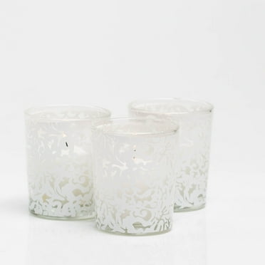 Richland Lace Design Votive Candle Holder Set of 12