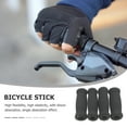 thumbnail image 4 of 4pcs Bicycle Handlebar Grips Silicone Nitrile Rubber Black Bike Handle Grips Cycling Handlebar Covers Accessories, 4 of 10