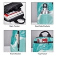thumbnail image 3 of Easygdp Turquoise 1 pour Sac à Dos Léger Décontracté Résistant pour Hommes et Femmes, 3 of 7