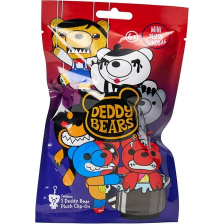 Deddy Bears Plush Clip-On Series 4 Mystery Pack (1 RANDOM Figure)