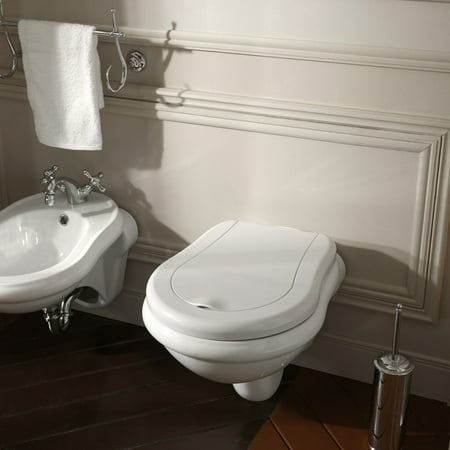 WS Bath Collections Retro 1015 Bathroom Wall Hung (Best Wall Hung Toilet)