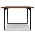 thumbnail image 6 of Simpli Home Lowry 66 inch x 40 inch Rectangle Modern Industrial Dining Table in Walnut Veneer, 6 of 11