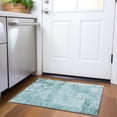 thumbnail image 3 of Dalyn Rugs Premium Machine Washable Mayfield AMF1062 Teal 1'8" x 2'6" Rug, 3 of 6