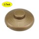 thumbnail image 1 of Interruptor de pedal de pie en línea Uxcell, control de lámpara ON/OFF, interruptor de pie dorado 2 paquetes, 1 of 5