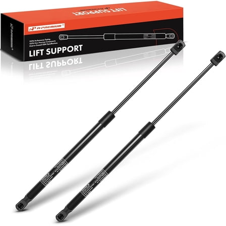 A-Premium Front Hood Lift Supports Shock Struts Compatible with Select Porsche Model - Cayenne 2015 2016 2017 2018 - Replace# 7P5823359A(2-PC Set)