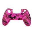 thumbnail image 1 of Silicone Rubber Protective Grip Cover Case for PlayStation 4 Controller(Camouflage Rosy), 1 of 3