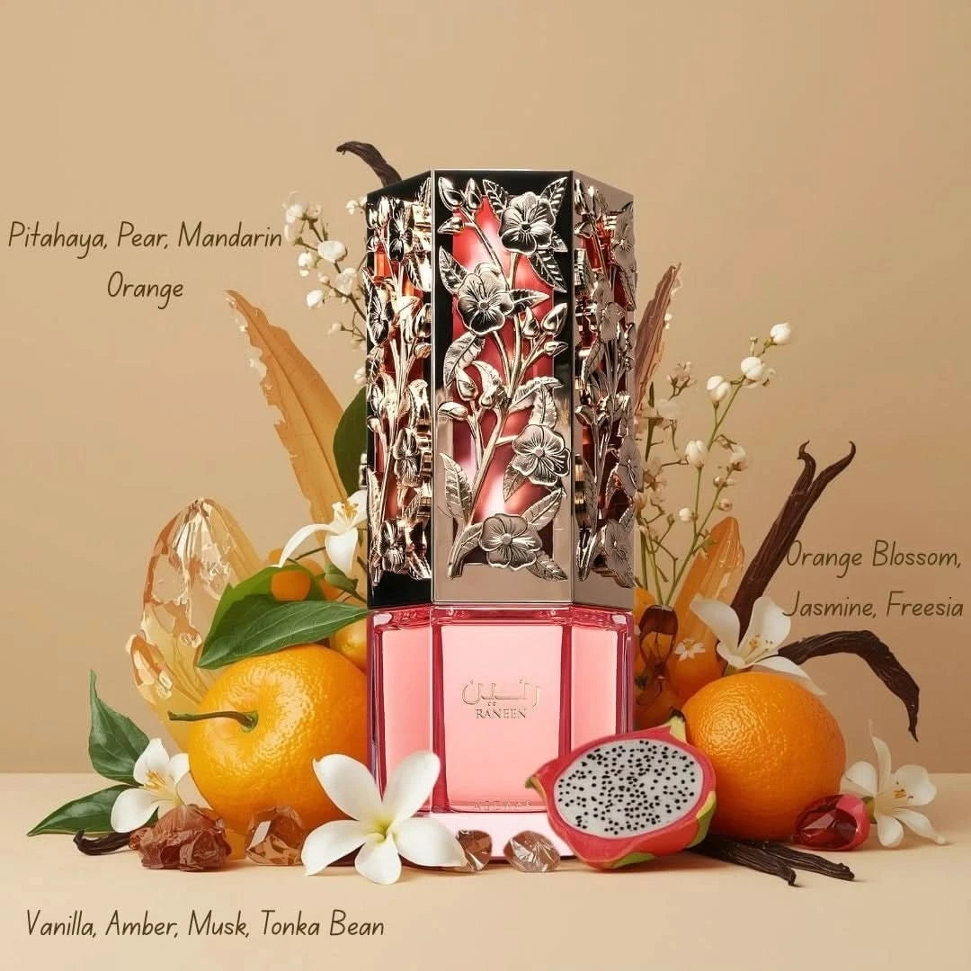 Yara and Yara Elixir 100ml by Lattafa & Raneen 80ml by Asdaaf Eau De Parfum Spray (Bundle)