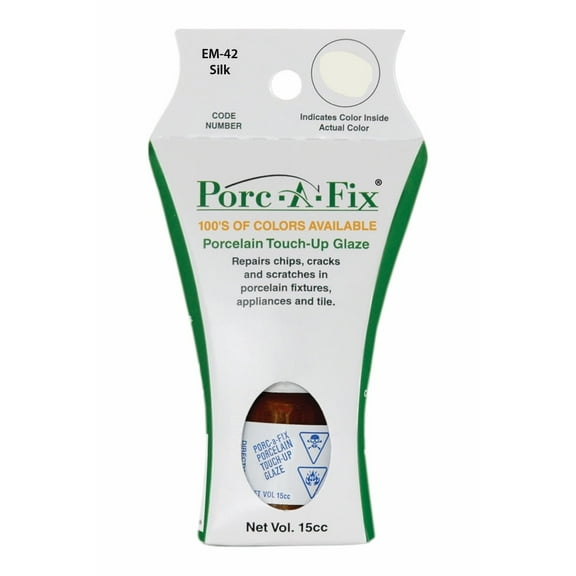 Porc-A-Fix Touch-Up Repair Glaze Paint Kit  to Match  Eljer, Silk (EM-42)