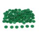 thumbnail image 2 of 100 botones redondos de resina de color caramelo con 2 agujeros para coser ropa Verde, 2 of 9