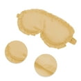 thumbnail image 3 of Unique Bargains Soft Flowers Style Sleep Mask Eye Shade Cover for Rest Gold Tone, 3 of 6