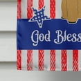thumbnail image 4 of Carolines Treasures BB3064CHF Patriotic USA Poodle Tan Flag Canvas House Size, 4 of 4