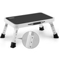 thumbnail image 1 of Jocauto Folding Step Stool, Height-Adjustable Step Stool with 15" X 10.2" Non-Slip Platform, Step Ladder with a Portable Handle f, 1 of 7