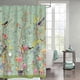 thumbnail image 2 of Shower Curtain,Butterfly Bird Flower Waterproof Bathroom Curtains,Mould Proof Resistant Wet Room Shower Curtain,Washable Bathtub Curtain with 12 Hooks, 2 of 5