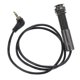 thumbnail image 2 of Black Plastic Guitar Pickup Cable for Connecting Guitar Effects Lightweight and Durable 6.5ft, 2 of 4