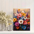 thumbnail image 2 of Qisvanset 12x16 Inch With Frame 2D Flat Wall Art Isaiah Flower Market Bible Verse Colorful Home Gift Art, 2 of 8