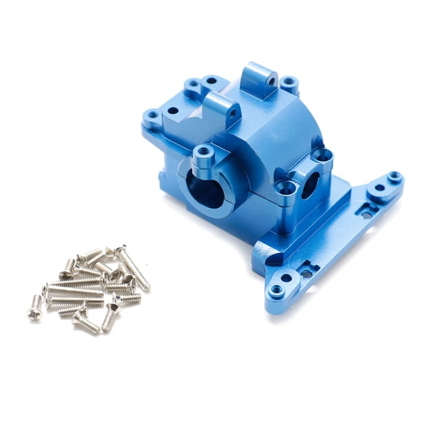Vogacara Cajas de ondas mejoradas, asiento de eje de brazo oscilante, caja de engranajes de Metal reutilizable impermeable, accesorios de modelo de coche Kits de construcción modelo Azul Vogacara FN011850-02