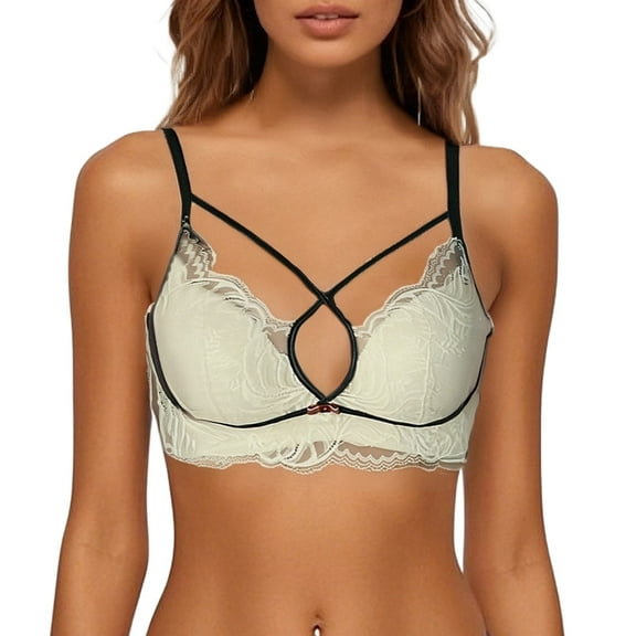 Sexy Lingerie Women's Lace Small Are Enlarged Push Up Sagging Bra