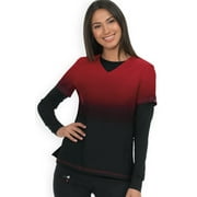 Koi Lite Women's V-Neck Ombre Reform Scrub Top