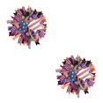 thumbnail image 2 of Ounissouiy Fourth of July Door Wreath Memorial Wreath Day for Window Indoor Outdoor estilo A 2Conjunto, 2 of 6