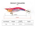 thumbnail image 2 of Simulation 2021 Luminous Lifelike Lead Sinker Wood Shrimp Lures Octopus Bait Squid Hook Fishing Tackle COLOR J, 2 of 8