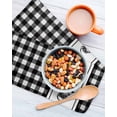 thumbnail image 3 of Farmhouse Black Plaid Kitchen Dish Towels for Drying Dishes Set of 2, Vintage Country Cock Checkered Waffle Weave Microfiber Hand Tea Bathroom Towels Quick Dry & Absorbent Towel 12x12, 3 of 7