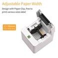 thumbnail image 2 of Portable Wireless 58mm Thermal Receipt Printer Bluetooth Connectivity Compatible with iOS and Android, 2 of 5