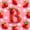 Red B, variant on Castle Fairy Strawberry Letter L Twin Comforter Sets 3-Piece for Kids,Fruit Pattern Bedding Set,Pink Reversible