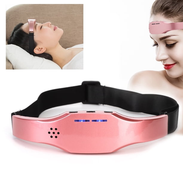 Venta Loca Masajeador de Ojos, Disposide Masaje de Cabeza Migra?a Inteligente inalámbrica para aliviar el insomnio del sue?o(Rosado) EOTVIA NO
