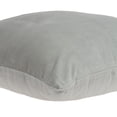 thumbnail image 4 of Parkland Collection Emma Grey Solid Throw Pillow Cover, 4 of 6