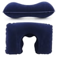 thumbnail image 3 of Cojín inflable portátil en forma de U Ehuebsd para el cuello color azul marino, 3 of 5