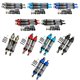 thumbnail image 5 of Ounissouiy Amortiguador trasero delantero liso RCGOFOLLOW 2 uds de aleación de aluminio para escala de amortiguador trasero delantero 1/10 Rc Kits de construcción modelo Titanio, 5 of 6