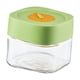 thumbnail image 2 of Frasco de vidrio, frasco hermético, recipiente para kimchi, frasco para encurtidos, apilable, contenedor de té, para verde 500ml, 2 of 9