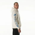 thumbnail image 6 of Unisex The Wild Collective  Cream Detroit Lions Stacked Graphic Sleeve Fleece Hoodie, 6 of 7