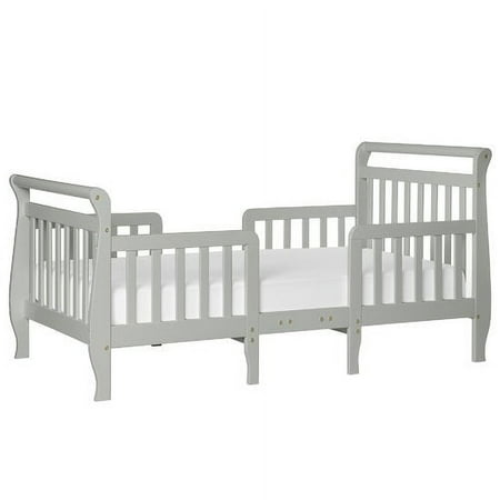 UPC: 0693892468906 | Dream On Me Emma 3-in-1 Convertible Toddler Bed Steel Grey Model #649-SGP