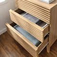 thumbnail image 5 of Modway Render 3-Drawer Modern Particleboard Wood Bachelors Chest in Oak, 5 of 6