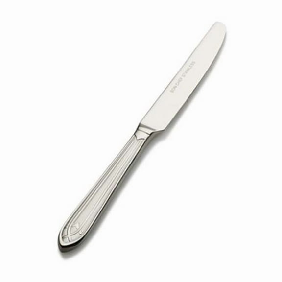Bon Chef S1417 6.90 in. Viva Euro Solid Handle Butter Knife, Pack of 12