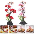 thumbnail image 3 of Raindrops 8 Pcs  Sushi Plate Artificial Flower Cold Dish Decorations Plate Lifelike Flowers, 3 of 8