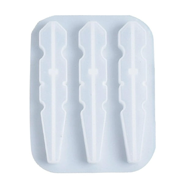Moldes de silicona para hacer pinzas de ropa, moldes de resina para colgar fotos y papel fotográfico. 5.1x4.3x1.1CM