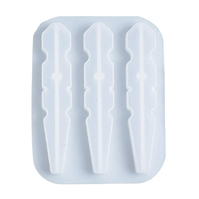 yuksok Silicone DIY Clothes Pin Resin Casting Mould ClothesPin Clips Crafts for Photo - 5.1x4.3x1.1CM