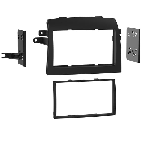 Metra Aftermarket Double-DIN Installation Kit for 2004-2010 Toyota Sienna - Black