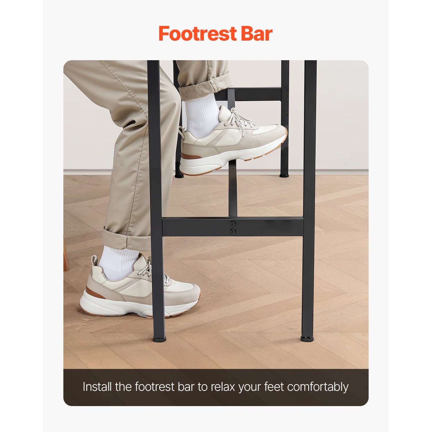 KFFKFF Bar Table with Sturdy Metal Frame, High Top Pub Design, Slim Long Kitchen Dining Table, Cocktail Counter Height Desk, Simple Assembly, 55x15x39 in, Ideal for Living Room Gatherings