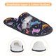 thumbnail image 3 of Fotbe Cartoon Dinosaur Pantuflas Peludas para Mujer con Estampado, Zapatillas de Peluche, Zapatos de Invierno para Casa, Uso Interior y Exterior-Medium, 3 of 8