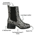 thumbnail image 4 of Journee Womens Desree Square Toe Booties, 4 of 9