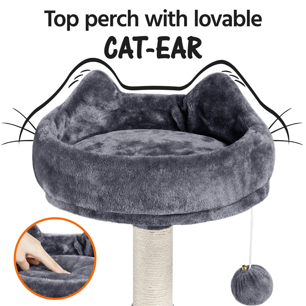 Renwick 55" Cat Tree Tower for Small Medium Cats, Dark Gray