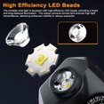 thumbnail image 2 of Multifunctional Wrist Light Flashlight Portable Cycling Light Rechargeable Warning Lamp, 2 of 8
