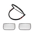 thumbnail image 2 of Adaptador de escudo facial Profesional para jardín protector de sombrero duro o registro de reparación liviana Accesorio de visor de alambre de metal, 2 of 8