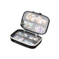 thumbnail image 1 of Portable Pill Organizer Weekly Pill Box Double Layer Medicine Case Mini Moisture Resistant Pill Container for Outdoor Travel Work, 1 of 8