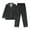 Black-A, variant on Uaswgudfs Women's Lapel Long Sleeve Pajama Set - Relaxed Fit Straight Leg, Lightweight Fabric